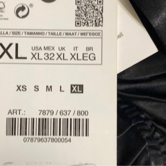 Zara Limited Edition Satin Effect Black Mini Dress - Picture 5 of 5